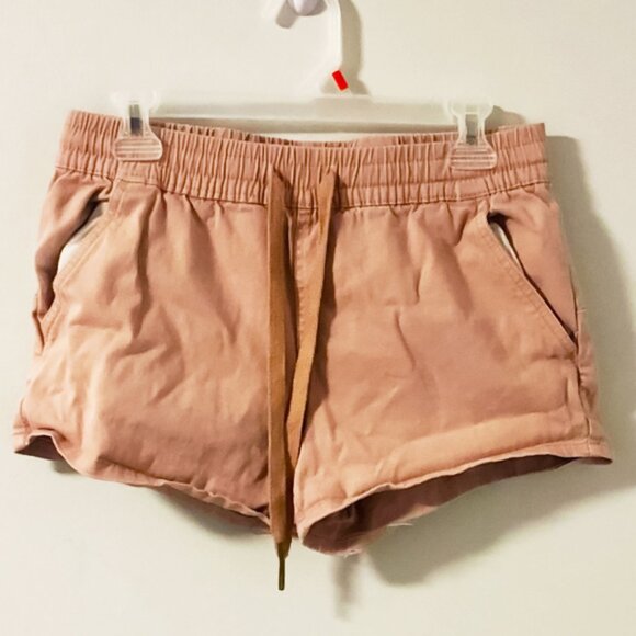 Bluenotes Blush Pink Mid-Rise Shorts - Picture 1 of 6
